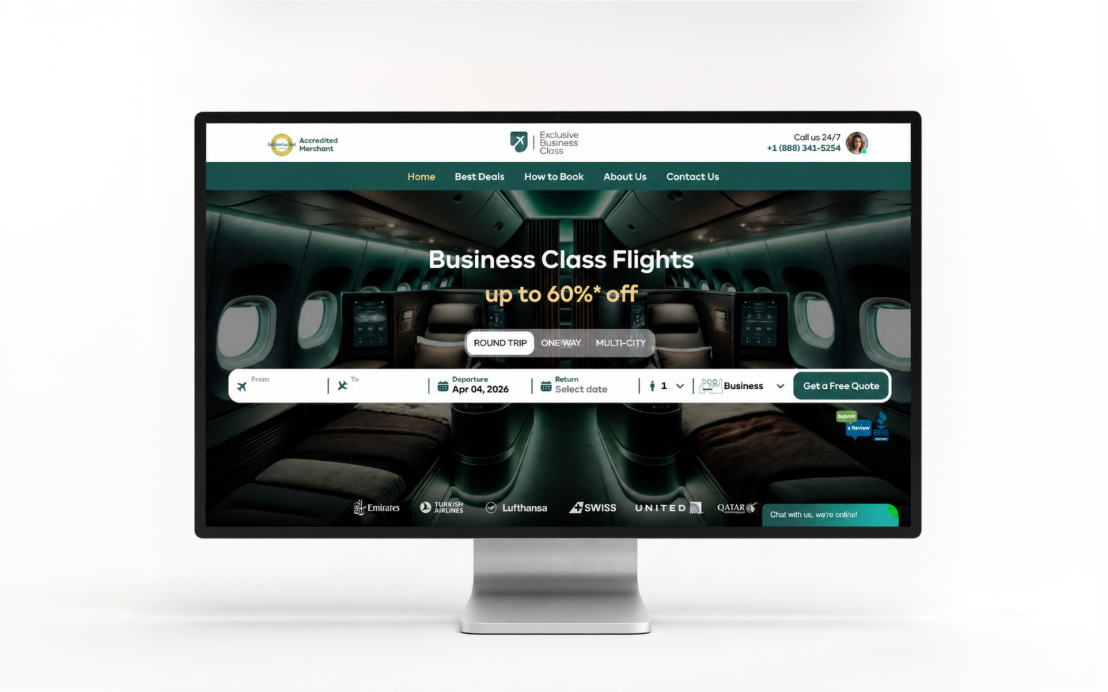 Exclusive Business Class screenshot 1